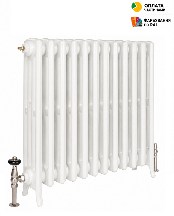Чавунний радіатор Warm Well Classic 600 (на ніжках)