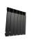 Біметалевий радіатор Hertz 500/100 Structural black
