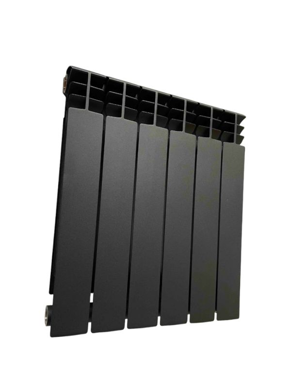 Біметалевий радіатор Hertz 500/100 Structural black