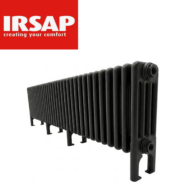 Irsap Tesi 4 400x1509 Черный мат (на ножках)