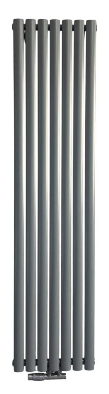 Трубчатый радиатор LUXRAD OVAL 1700/410 антрацит