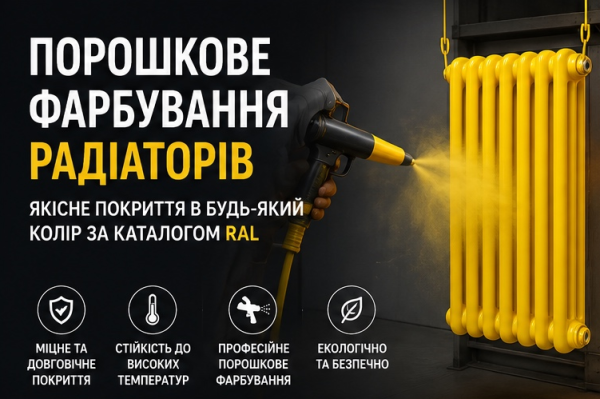 Порошковая покраска радиаторов