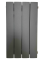 Алюмінієвий радіатор Radiatori Evo Plus 500 Gray structural