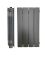 Алюмінієвий радіатор Radiatori Evo Plus 500 Gray structural