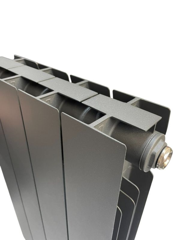 Алюмінієвий радіатор Radiatori Evo Plus 500 Gray structural