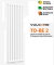 Радиатор Vulcano TO-BE 2 1800/368/66 (Conf.12) White