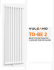 Радіатор Vulcano TO-BE 2 1800/460/66 (Conf.12) White