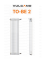 Радиатор Vulcano TO-BE 3 1200/322/107 (Conf.01) White