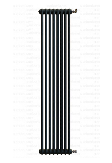 Радіатор Vulcano TO-BE 2 1800/368/66 (Conf.01) Black Mat