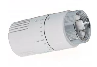 Термоголовка Carlo Poletti A498 (жидкостной сенсор) БЕЛАЯ M30 x 1,5