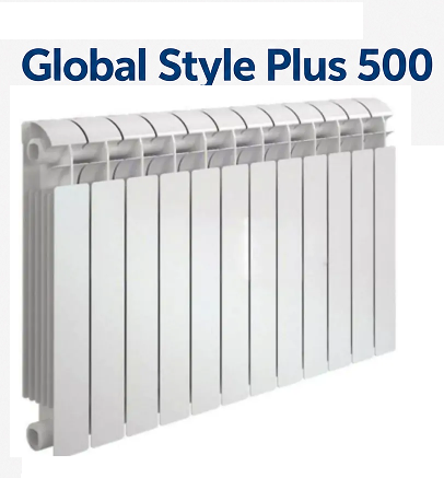 Біметалевий радіатор Global Style Plus 500/100