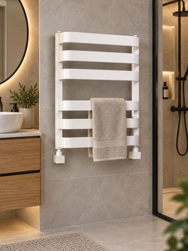 Рушникосушка водяна Radeco Billy 1 595/530 White