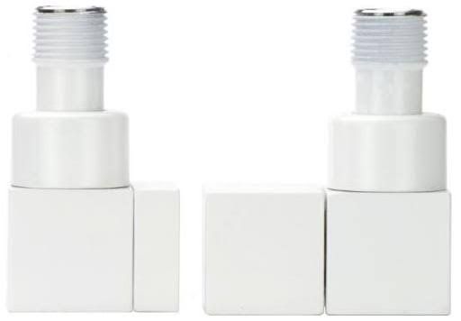 Комплект кранів для рушникосушки Vario Term QUATTRO REGULATED white