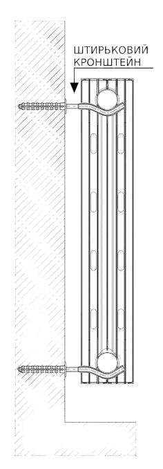 Біметалевий радіатор QUEEN THERM 500/100 (VERTICAL/HORIZONTAL)