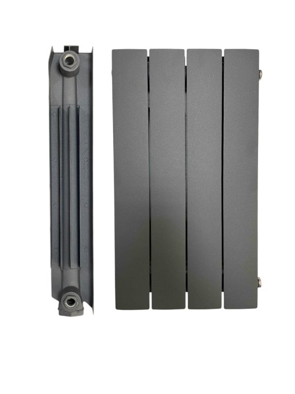 Алюминиевый радиатор Radiatori Evo Plus 500 Gray structural