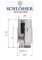 Термоголовка Schlosser Brillant Plus SH белая MINI (M30x1.5)