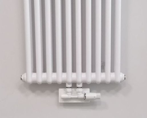 Schlosser Duo-plex Mini (Comple Selection), угловой правый, GZ 1/2 x 15mm Cu, белый