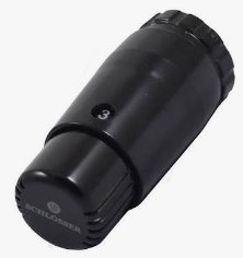 Термоголовка Schlosser MINI Diamant, M30X1,5, RAL9005 мат