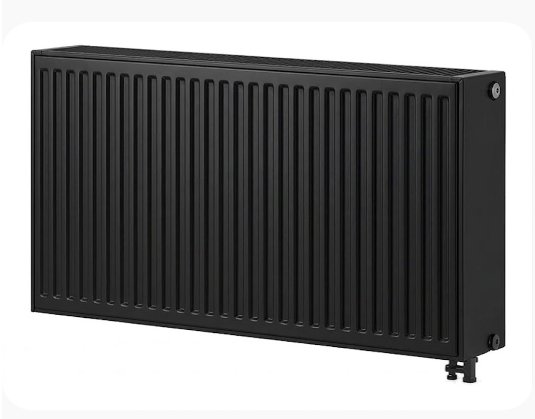 Сталевий радіатор Terra Teknik 33 500VK RAL 9005 (чорний мат)