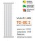 Радіатор Vulcano TO-BE 2 1500/368/66 (Conf.01) White