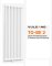 Радіатор Vulcano TO-BE 2 1800/460/66 (Conf.12) White