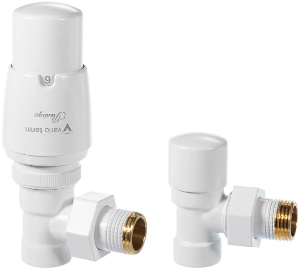 Vario Term Royal ½” / ½” термостатический радиаторный комплект, белый