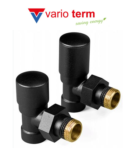Вентильні крани Vario Term Swing чорний структурний