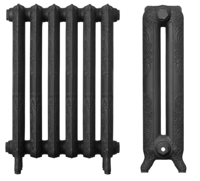 Чугунный ретро радиатор Warm Well Retrox 600 (на ножках)