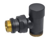 Кран відсікаючий кутовий BLACK MATTE &Oslash;1/2&Prime; х 24-19 COMPACT Carlo Poletti Srl