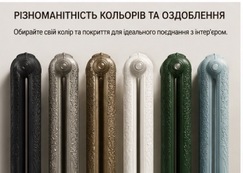 Пофарбування чавунних ретро радіаторів Warm Well