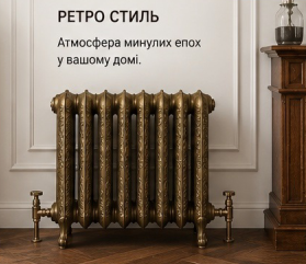 Чавунні радіатори у стилі ретро Warm Well