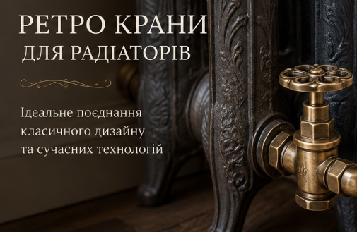 Ретро крани для радіаторів